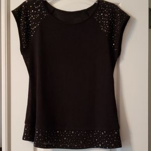 Studded Black light Sweater